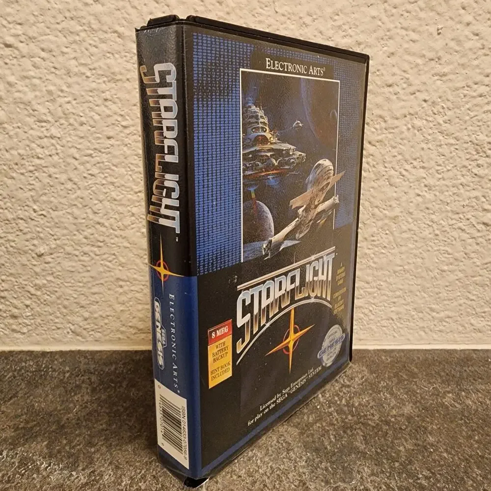 Game - Starflight (CIB+) - Genesis - Sega - Electronic Arts